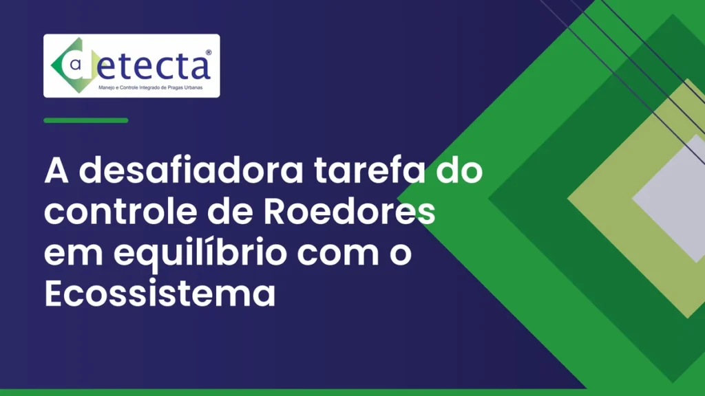 Capa do artigo sobre a desafiadora tarefa do controle de Roedores em equilíbrio com o Ecossistema.